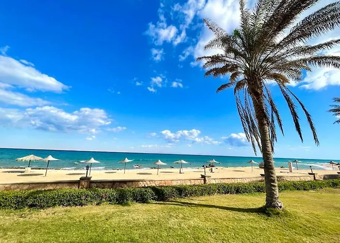 Breathtaking Luxury & Spacious Family 2-bed 1st Row Seaview At Stella Seaview Sokhna - Families Only Tatil Evi Ain Sukhna