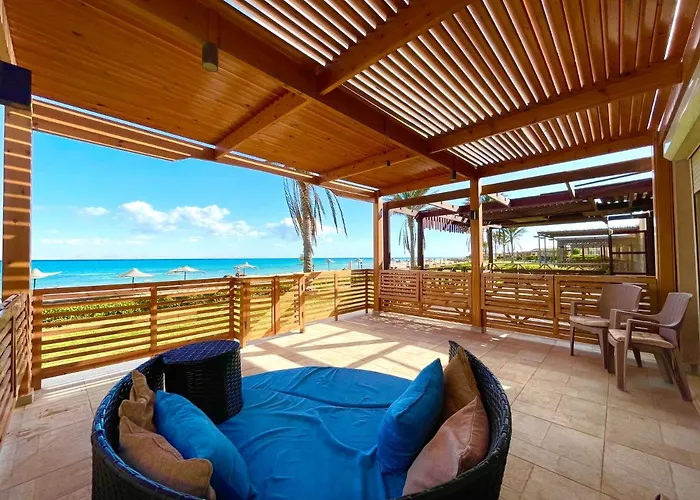 Breathtaking Luxury & Spacious Family 2-bed 1st Row Seaview At Stella Seaview Sokhna - Families Only
