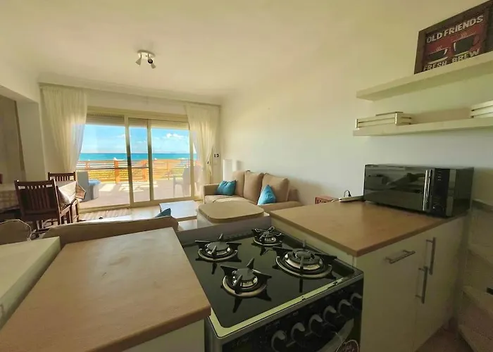 Breathtaking Luxury & Spacious Family 2-bed 1st Row Seaview At Stella Seaview Sokhna - Families Only Tatil Evi Ain Sukhna