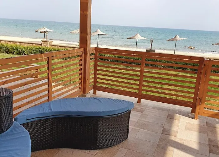 Breathtaking Luxury & Spacious Family 2-bed 1st Row Seaview At Stella Seaview Sokhna - Families Only *