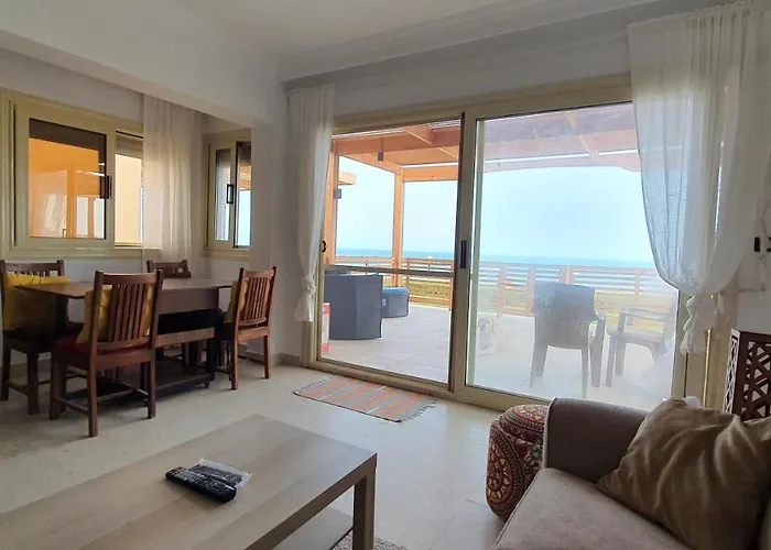Breathtaking Luxury & Spacious Family 2-bed 1st Row Seaview At Stella Seaview Sokhna - Families Only Tatil Evi