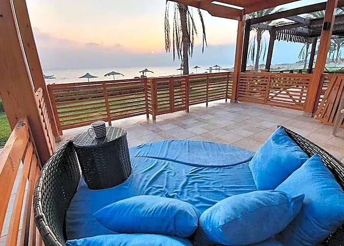 Tatil Evi Breathtaking Luxury & Spacious Family 2-bed 1st Row Seaview At Stella Seaview Sokhna - Families Only *
